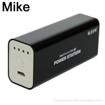 Emergency Light Power Pack with 2600mAh, Power Bank, Portable Charger